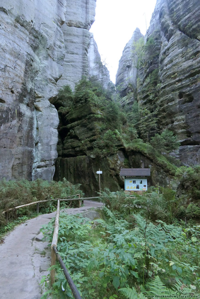 Teplickie Skały - skalny labirynt