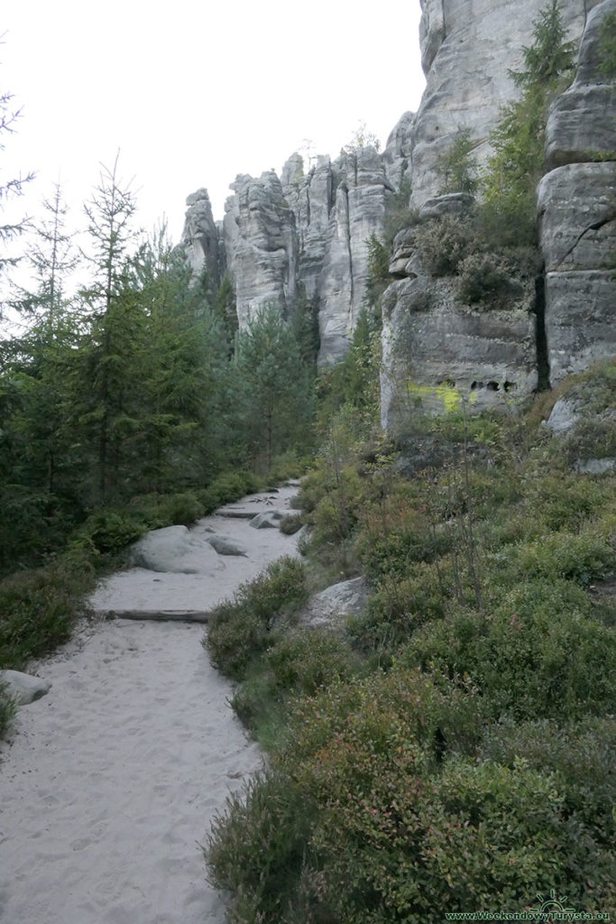 Teplickie Skały - skalny labirynt