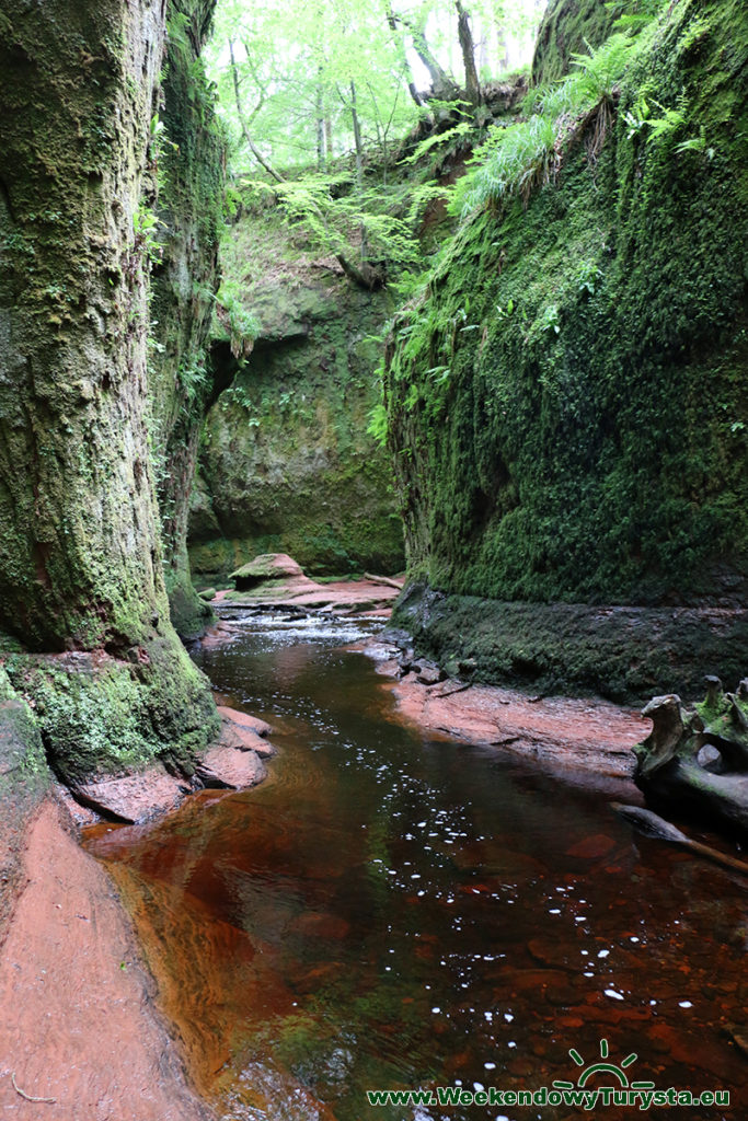 podróż po Szkocji - Devil's Pulpit