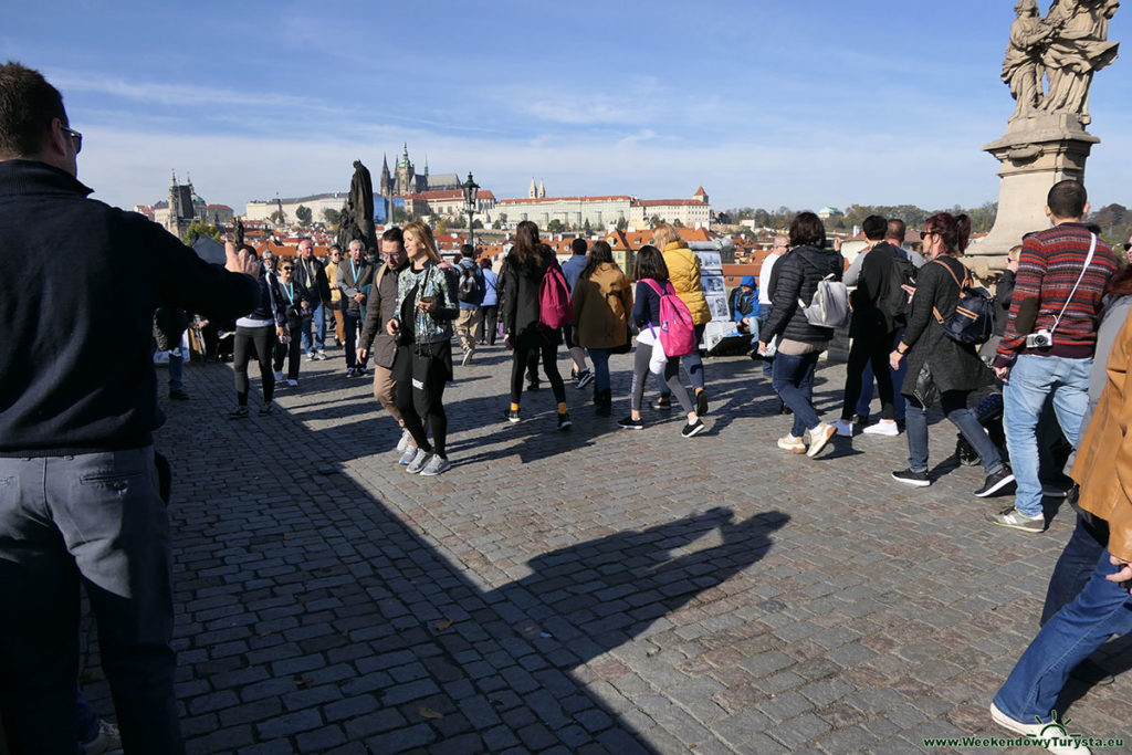 Mosta Karola na Wełtawie w Pradze