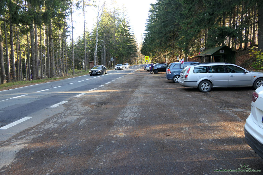 Zakręt Śmierci - parking