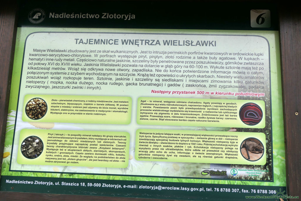 Wielisławka - tablica informacyjna