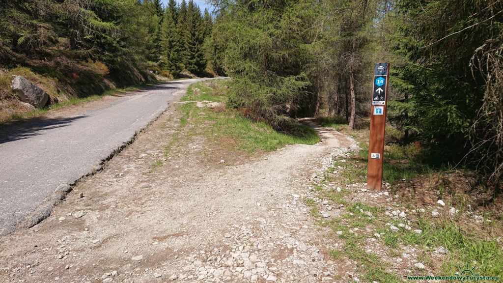 Single Track 14 - Szklarska - wjazd na drugi odcinek