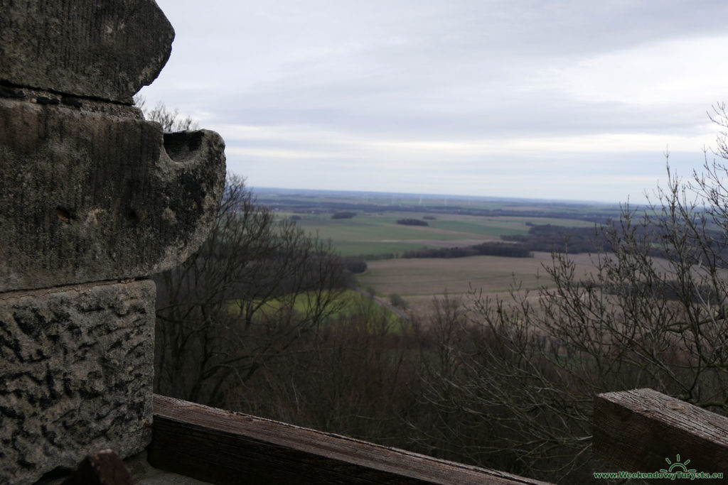 Zamek Grodziec - widok z murów