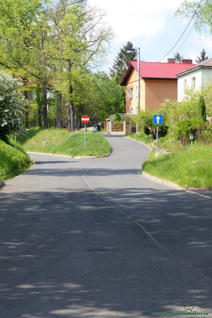 Jelenia Góra - ulica Jagiełły - poczatek spaceru