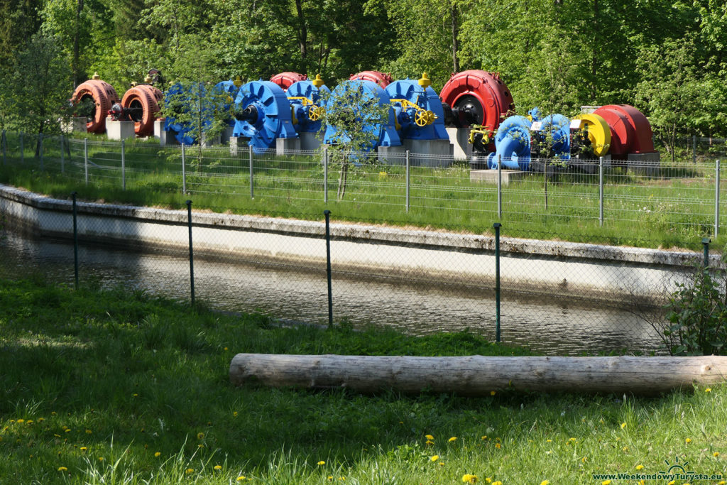 Park Krajobrazowy Doliny Bobru - jaz na rzece