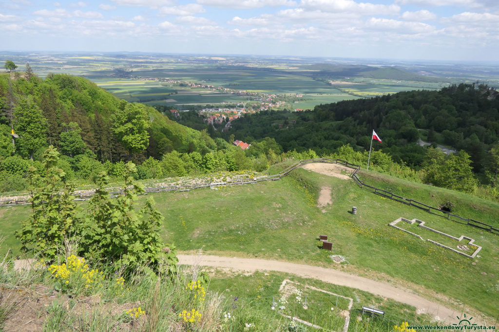 Twierdza Srebrna Góra - widok ze szczytu