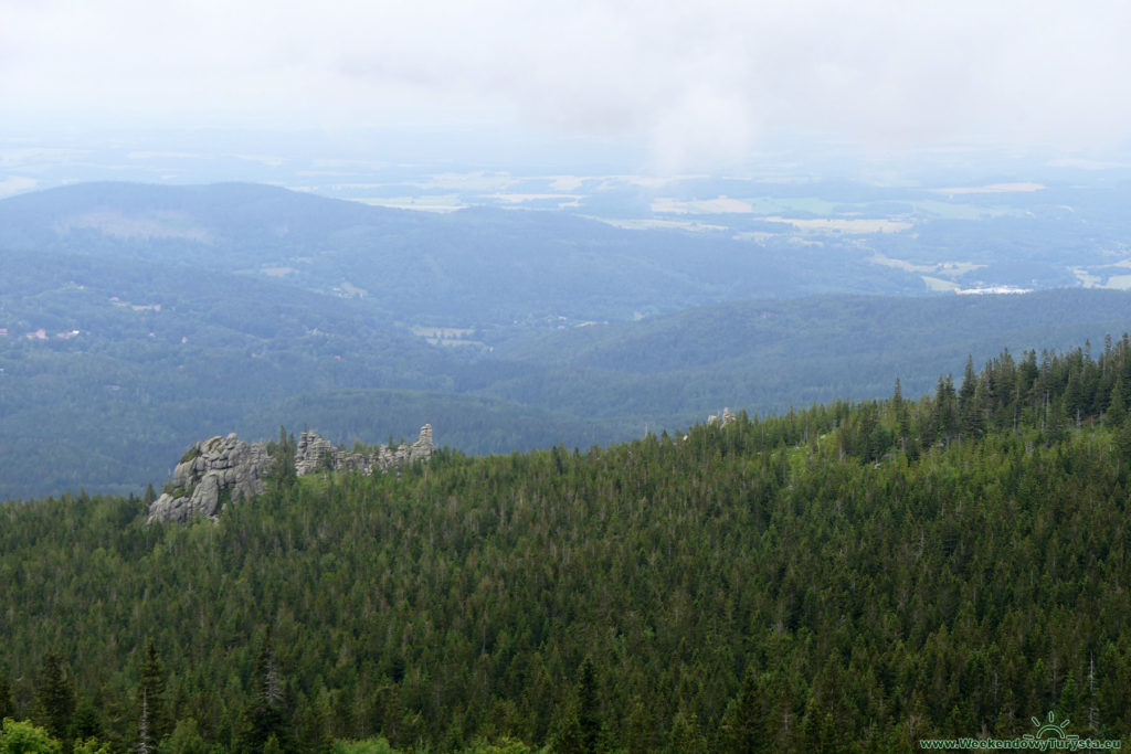 Widok spod Schroniska pod Łabskim Szczytem