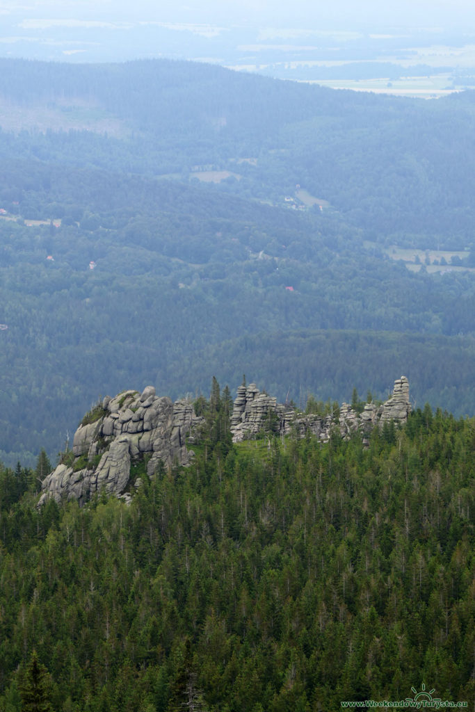 Widok spod Schroniska pod Łabskim Szczytem