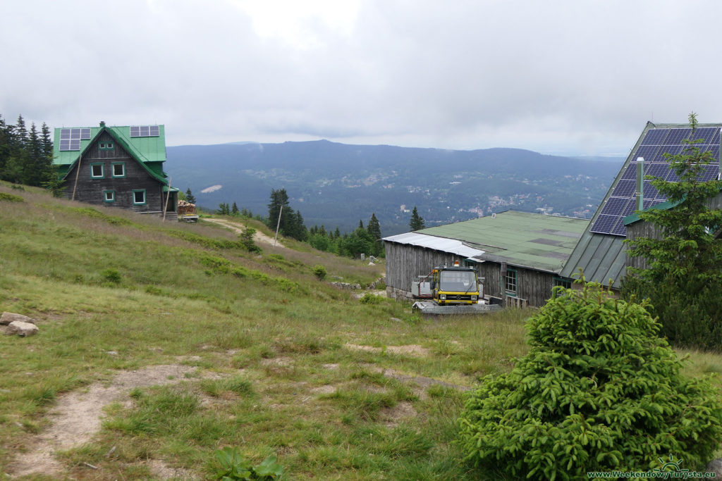 Widok spod Schroniska pod Łabskim Szczytem