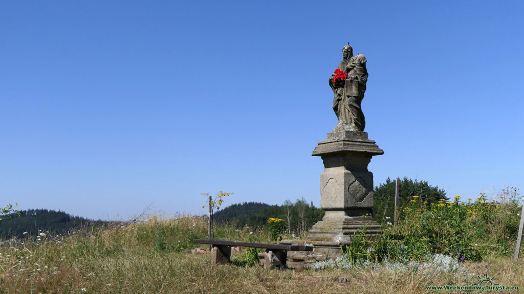 Niebieski Szlak koło Chełmska Śląskiego