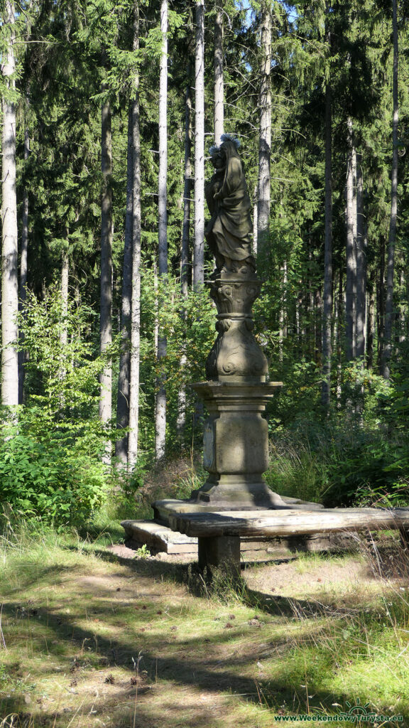 Niebieski Szlak koło Chełmska Śląskiego