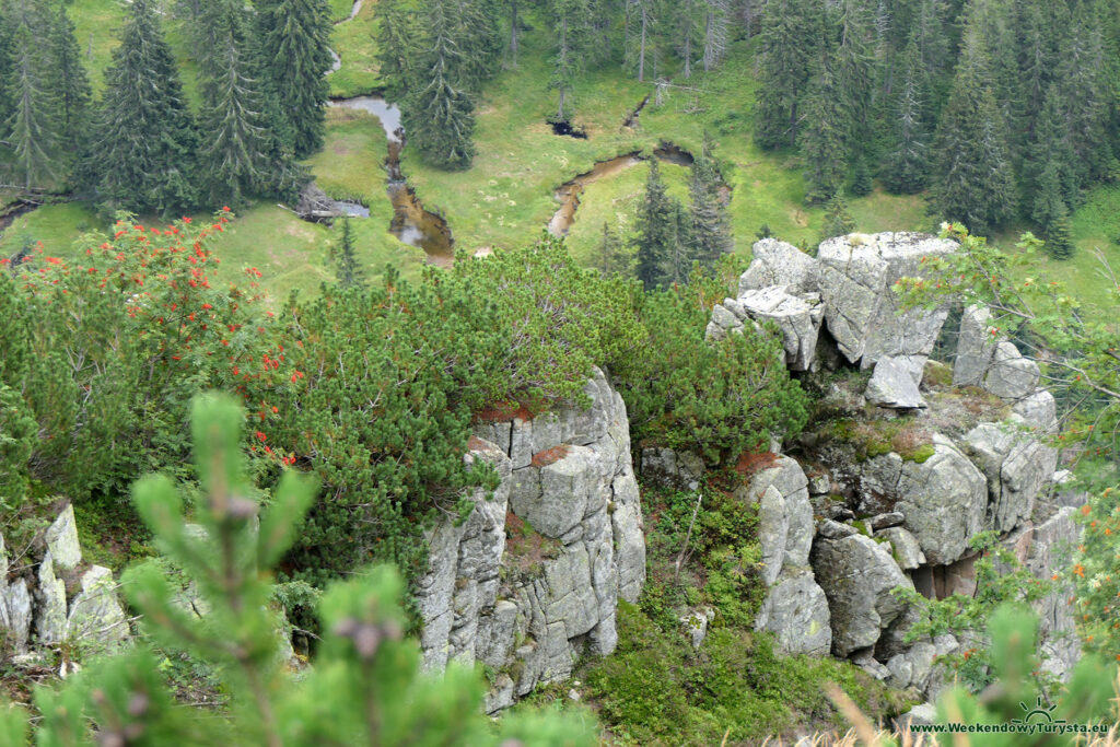 Szlaki w czeskich Karkonoszach - Dolina Łaby