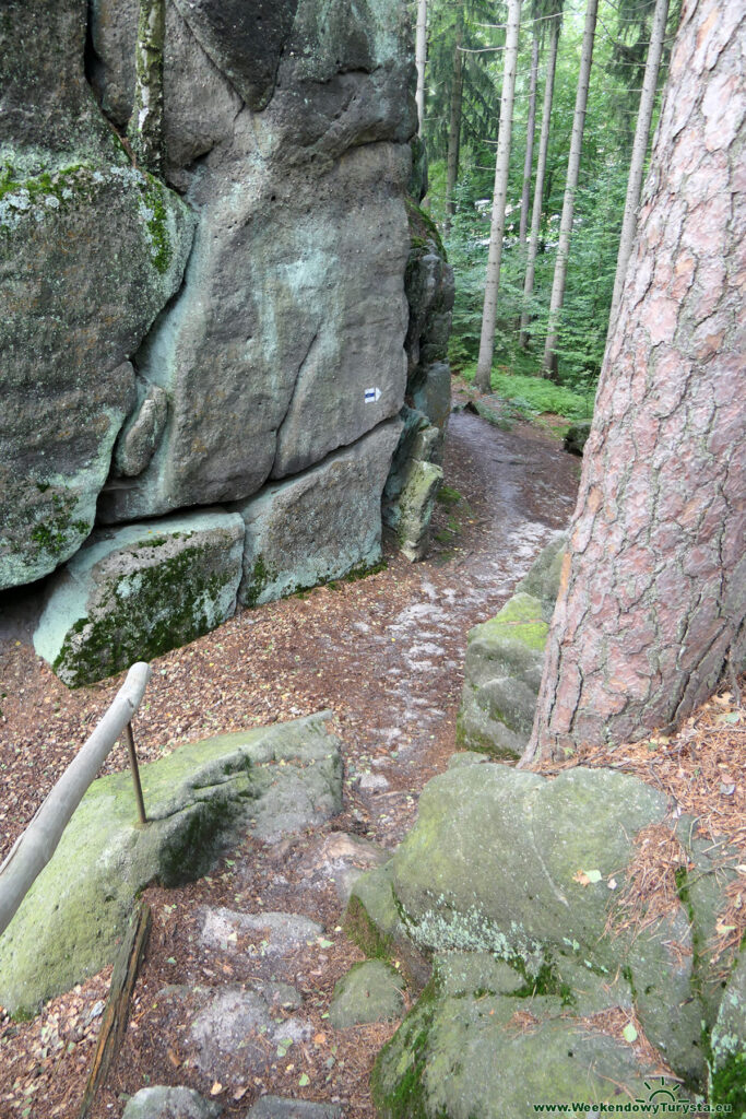 Jonsdorf - niebieski szlak wokół Ferraty