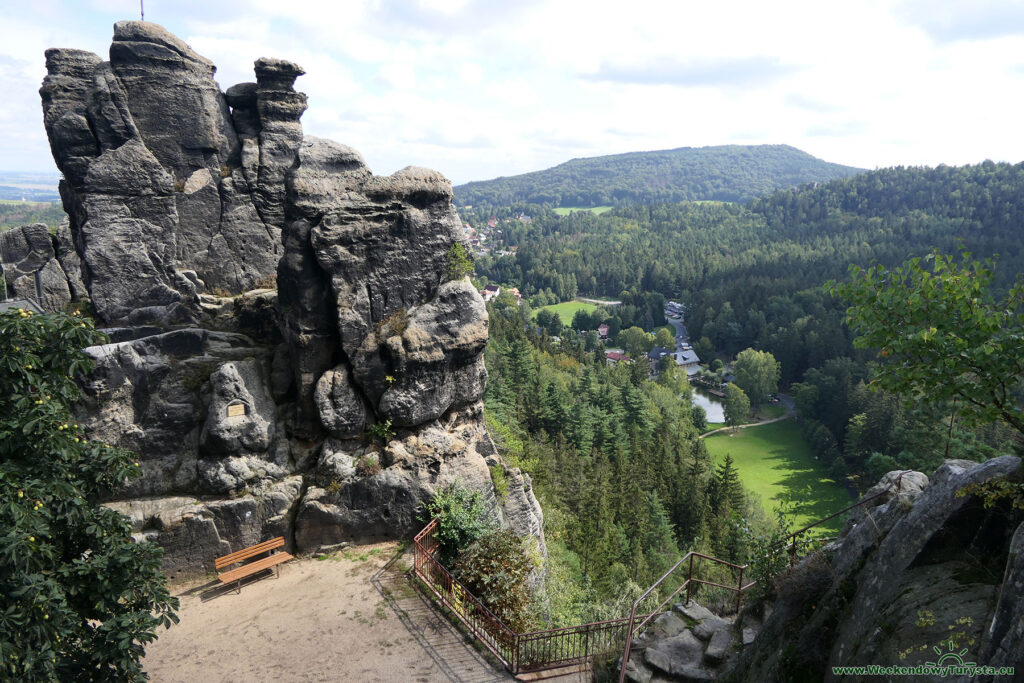 Jonsdorf - niebieski szlak wokół Ferraty