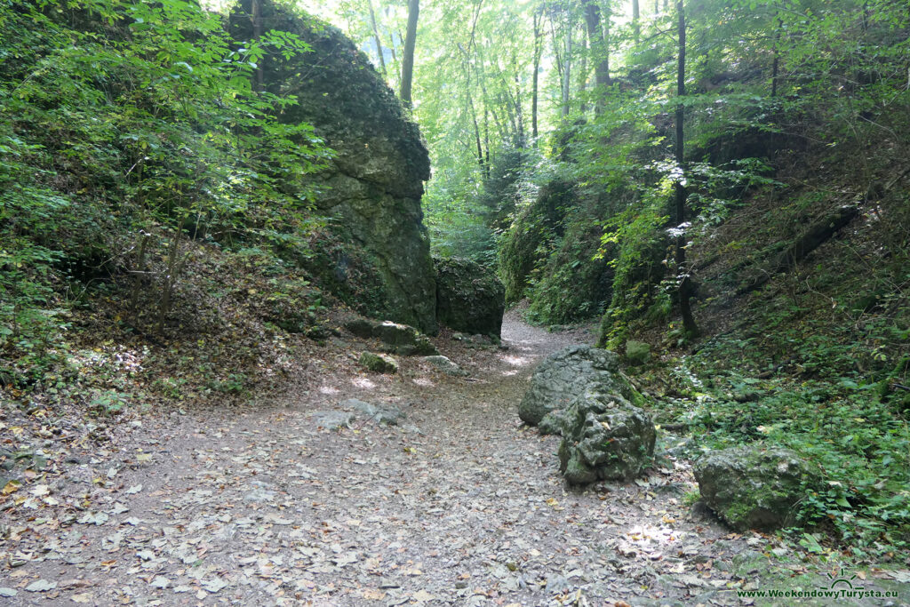 Ojcowski Park Narodowy - niebieski szlak