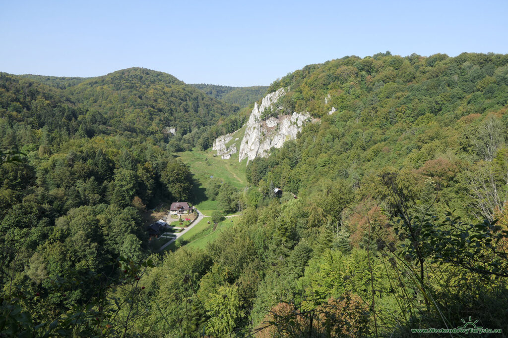 Panorama Doliny Prądnika - Ojcowski Park Narodowy