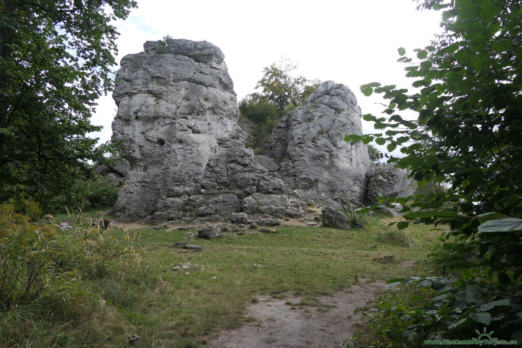 Góra Zborów - ostańce