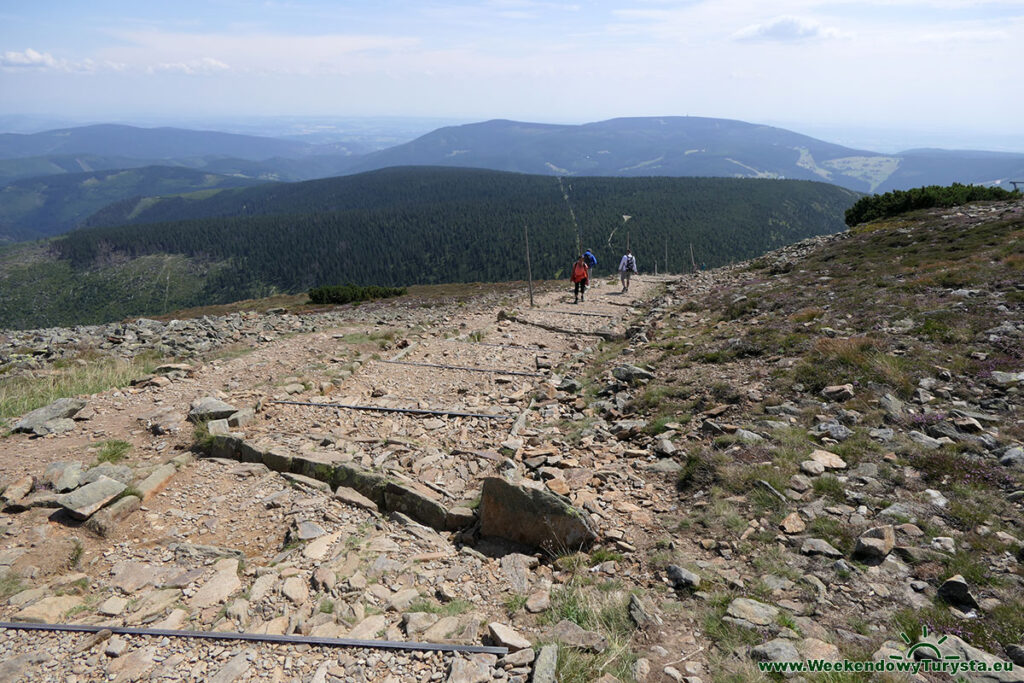 Widok ze Śnieżki