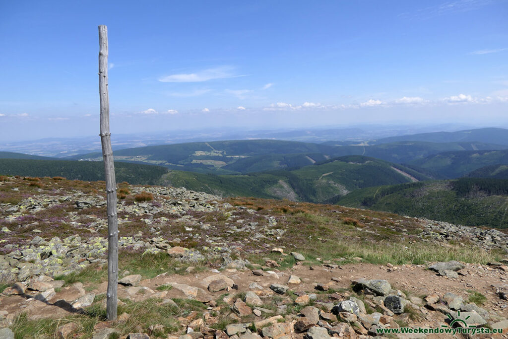 Widok ze Śnieżki