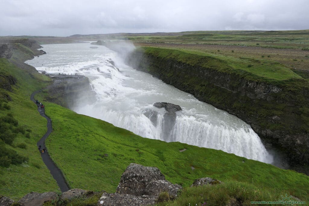 Wodospad Gullfoss