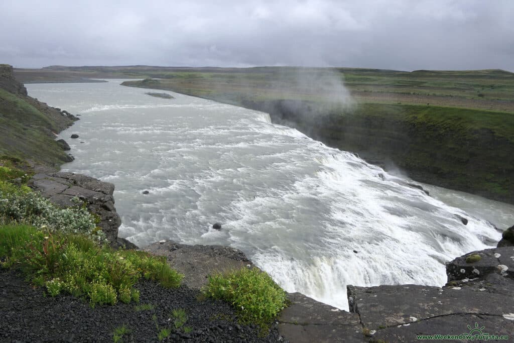 Wodospad Gullfoss