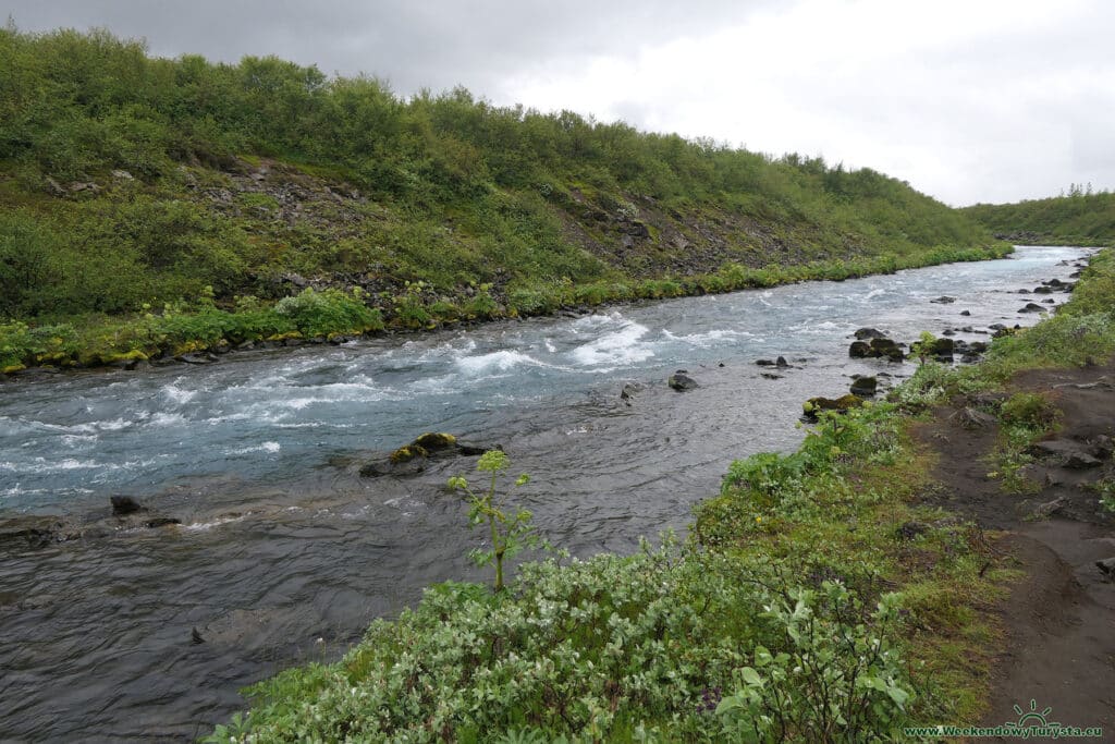 Szlak do wodospadu Bruararfoss