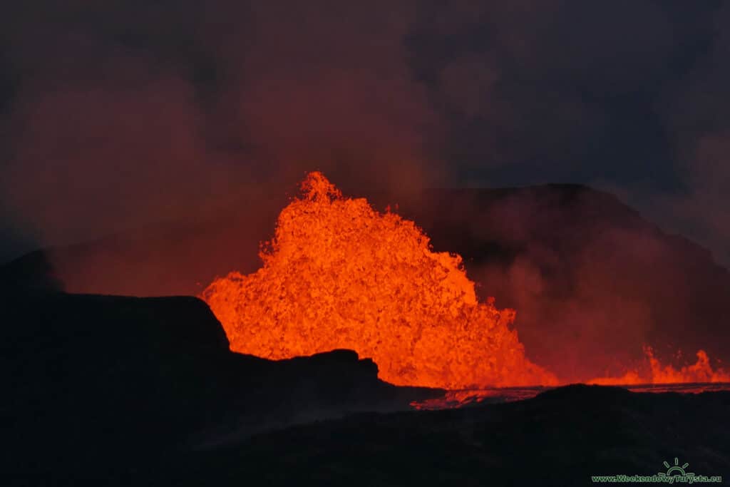 Erupcja Wulkanu Geldingardalur na Islandii