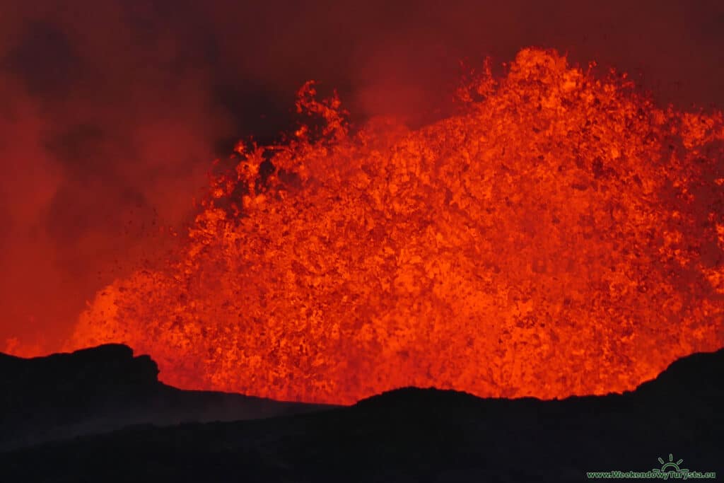 Erupcja Wulkanu Geldingardalur na Islandii