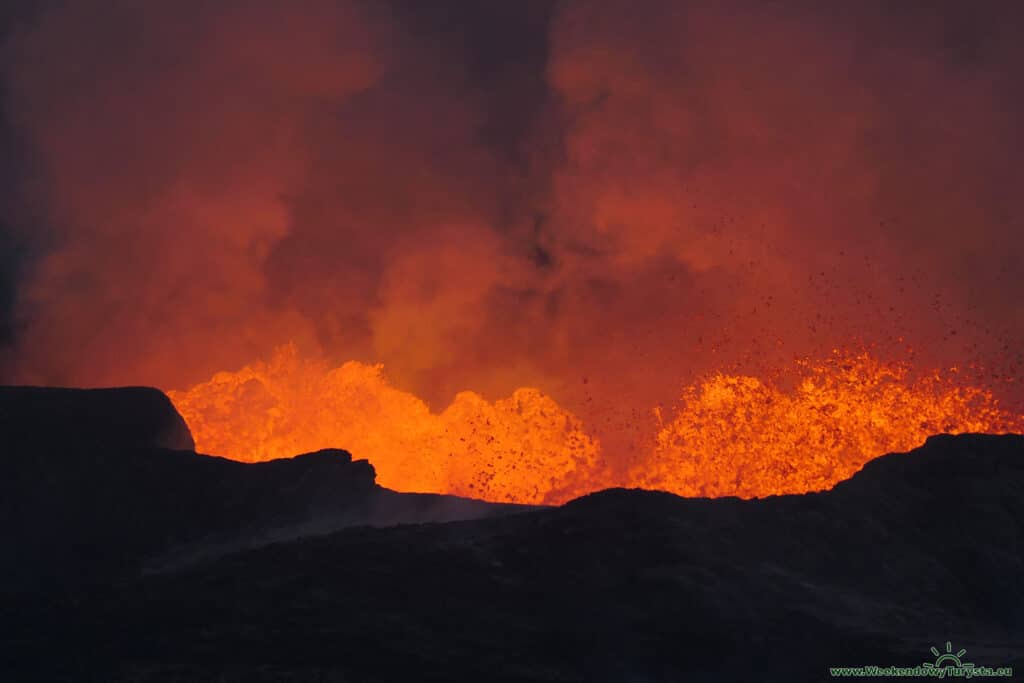 Erupcja Wulkanu Geldingardalur na Islandii