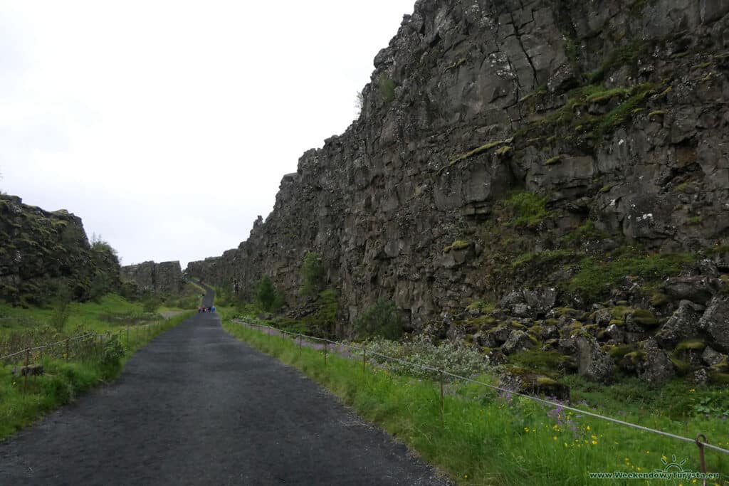 Thingvellir - park narodowy na Islandii