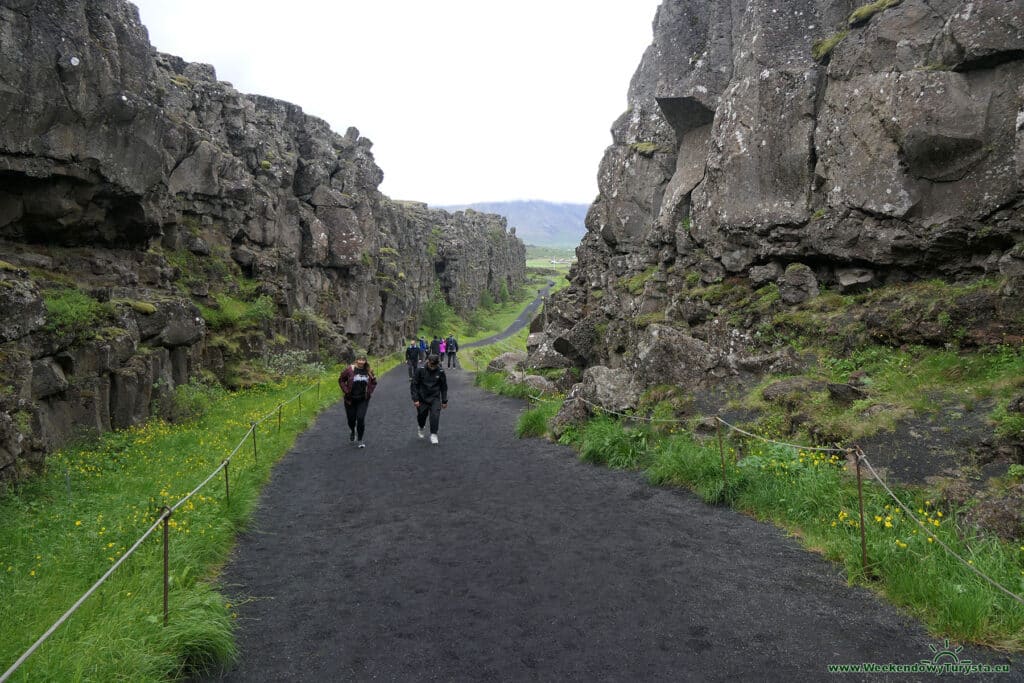 Thingvellir - park narodowy na Islandii