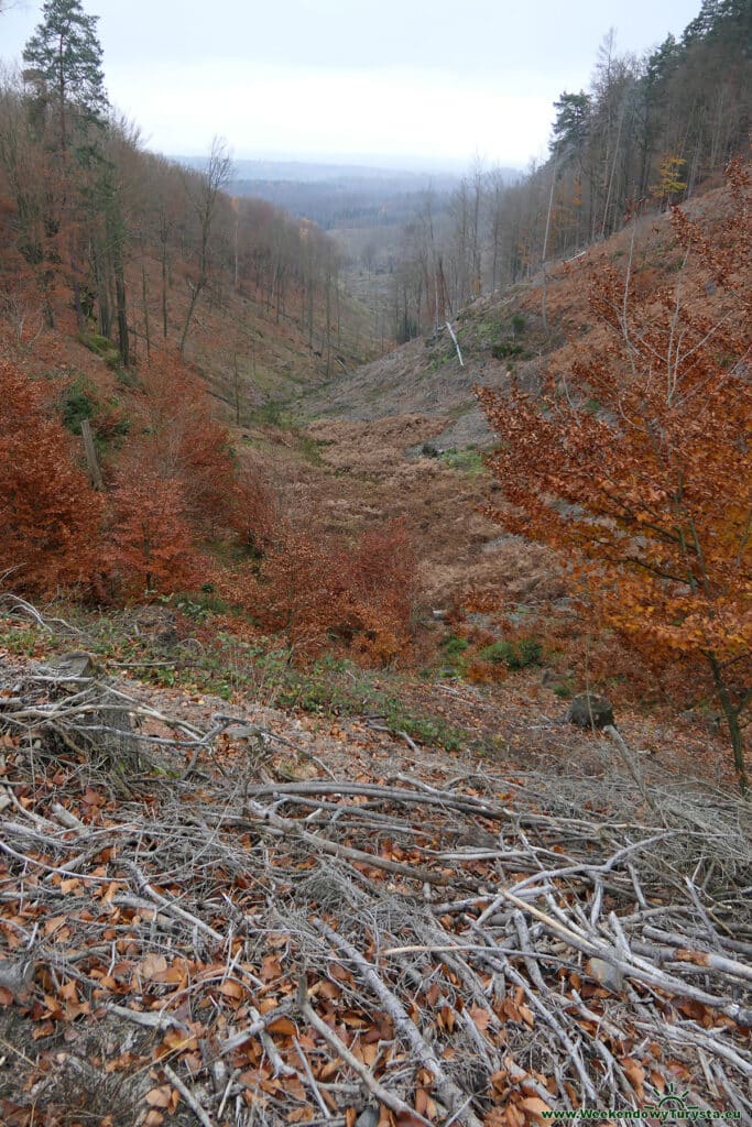 Park Narodowy Czeska Szwajcaria - czerwony szlak