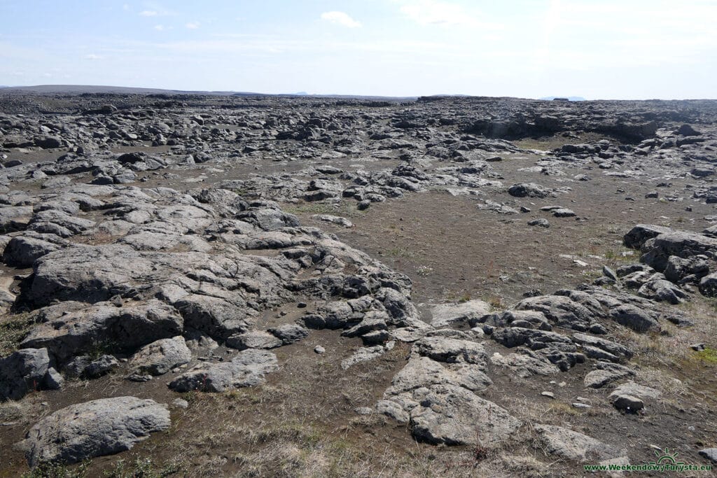 Ścieżka do wodospadu Dettifoss