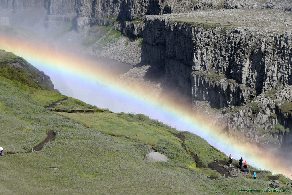 Wodospad Dettifoss - strona zachodnia