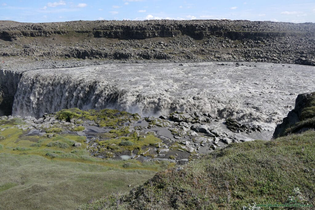 Wodospad Dettifoss - strona zachodnia