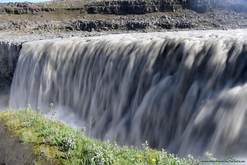 Wodospad Dettifoss - strona zachodnia