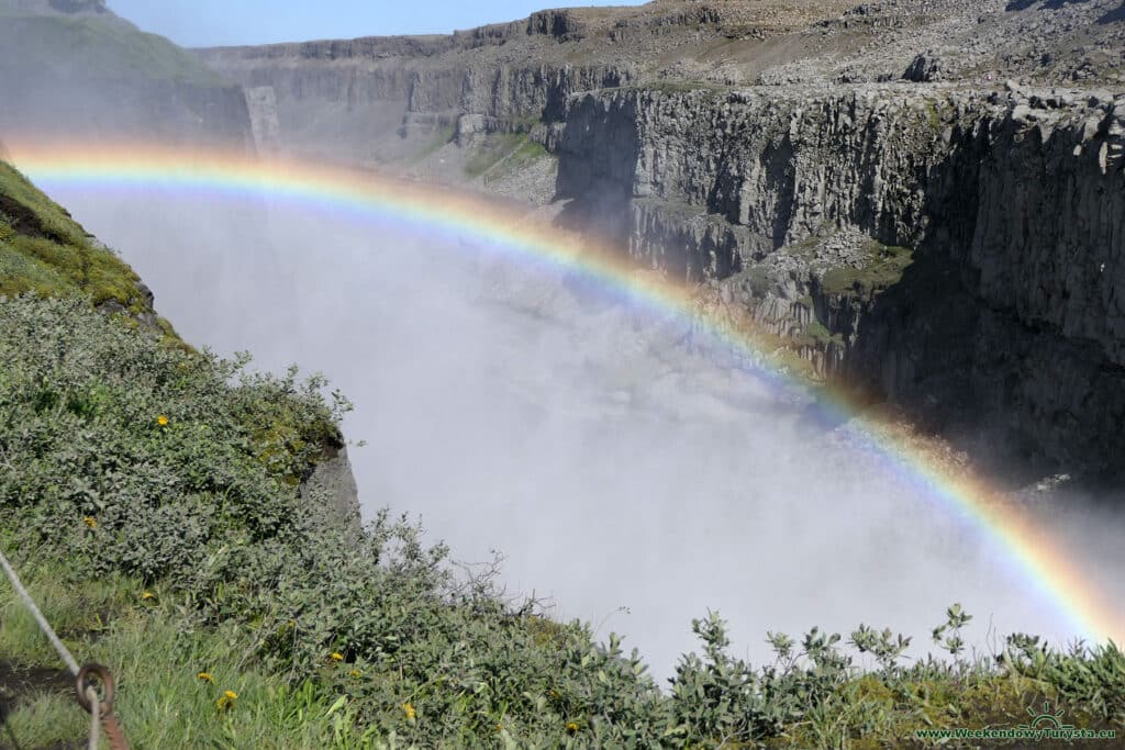 Wodospad Dettifoss - strona zachodnia