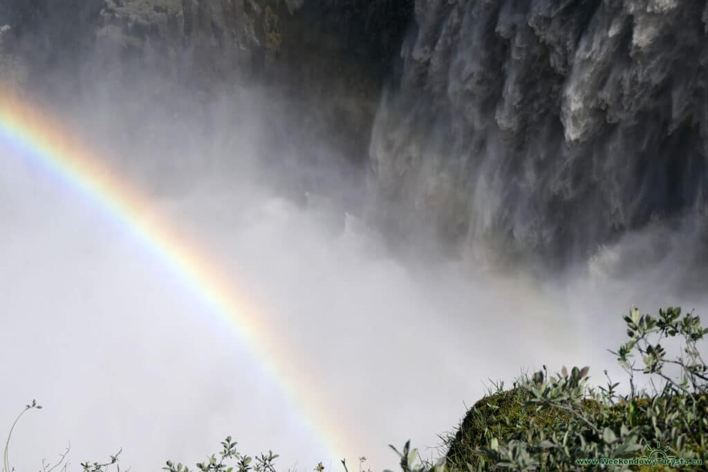 Wodospad Dettifoss - strona zachodnia