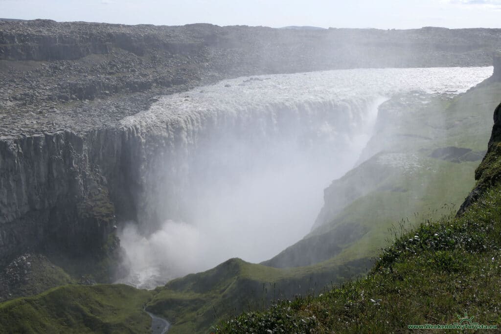 Wodospad Dettifoss - strona zachodnia