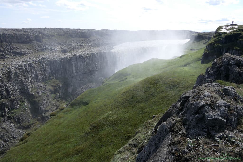 Wodospad Dettifoss - strona zachodnia