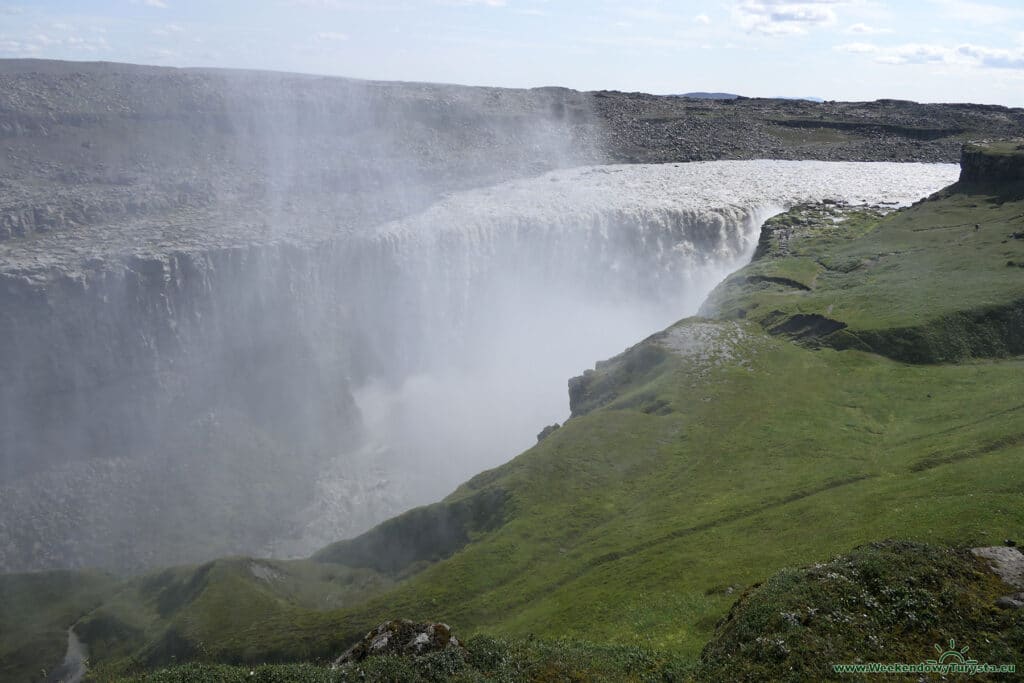 Wodospad Dettifoss - strona zachodnia