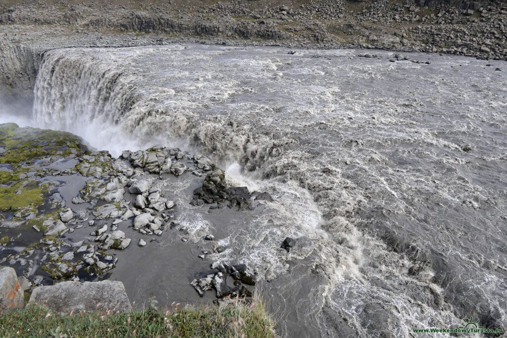 Wodospad Dettifoss - strona zachodnia