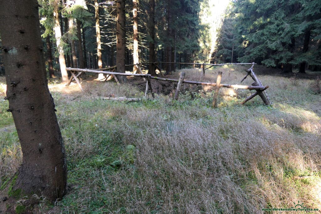 Bouda - czechosłowackie fortyfikacje - szyb wentylacyjny