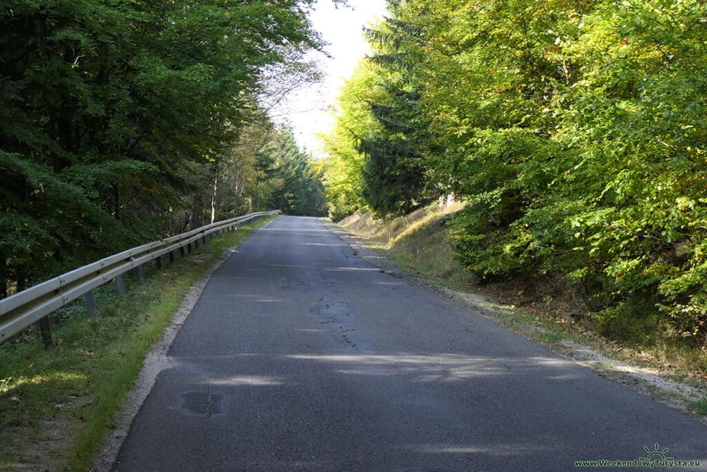 Szlak w kierunku Przełęczy Okraj - Karkonosze