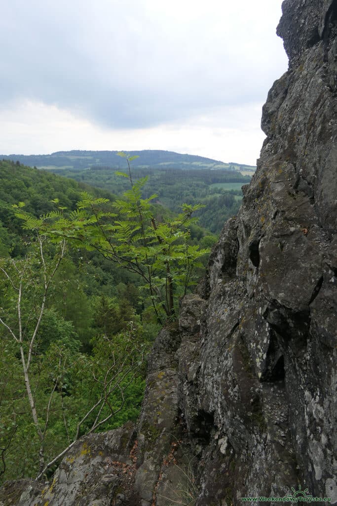 Ścieżka Kamienickiego - szlak niebieski - Mysia Skała