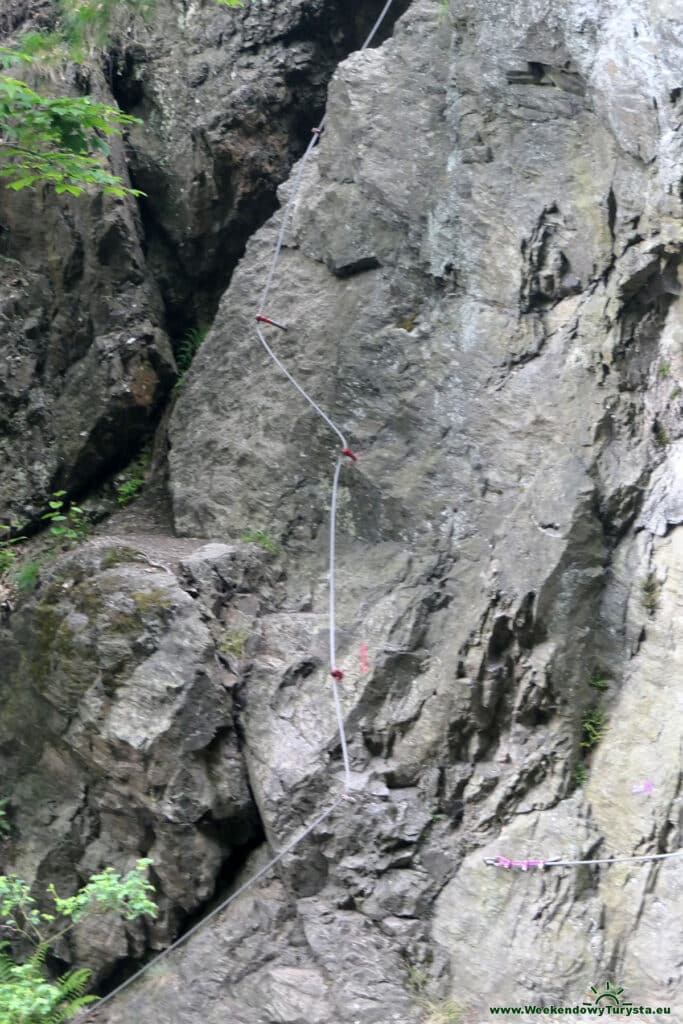 Szlak Riegra -Via Ferrata po drugiej stronie Izery