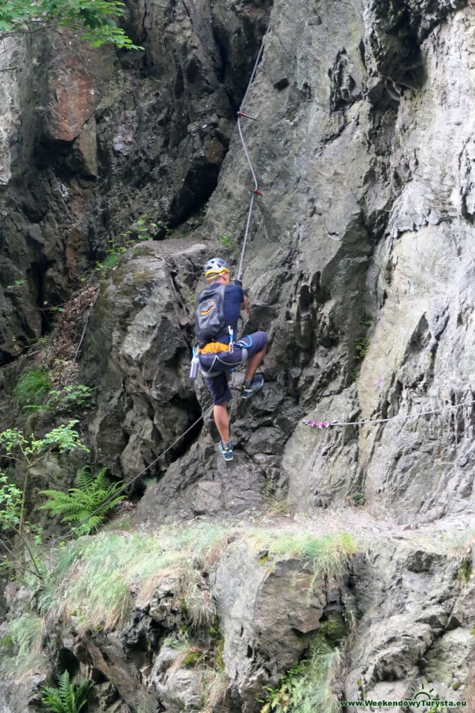 Szlak Riegra -Via Ferrata po drugiej stronie Izery