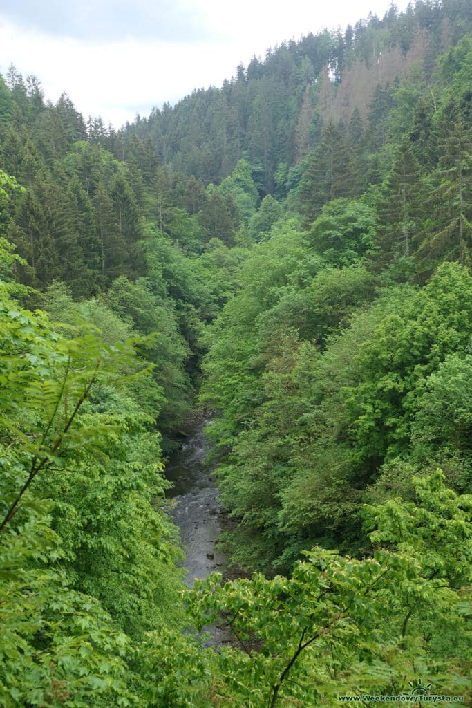 Szlak Riegra - czerwony szlak brzegiem Izery