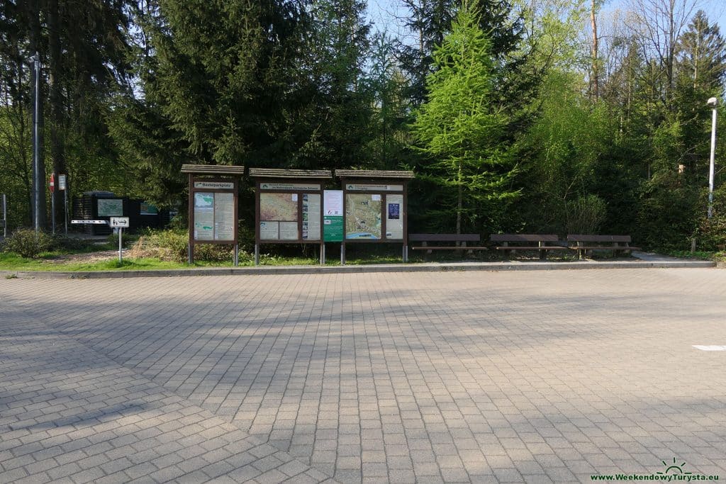 Bastei – Szwajcaria Saksońska - parking